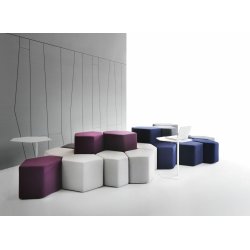 LOUNGEBORD 6-KANTET BAZALTO