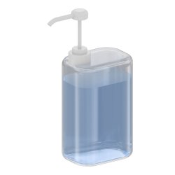 SANISTATION STANDER TIL H�NDDESINFEKTION - 5 Liter