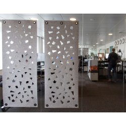 GLASSCOVER SKILLEVG I FILT