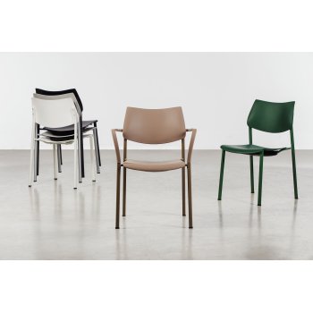 BRANKA STOL - MED OG UDEN ARMLN