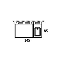 BSR107 VGMONTERET MED VASK
