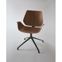 CENTURO STOL MED DREJELIG BASE - MED ELLER UDEN POLSTER