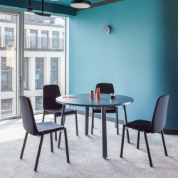 MDEBORD MED OGI_A BASE / RUND - Bordplade strrelse :60 - :120 cm