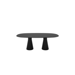LANGT BORD MED 2 S�JLER / LAKERET BORDPLADE