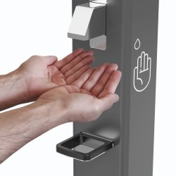 SANISTATION STANDER TIL H�NDDESINFEKTION - 5 Liter