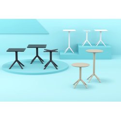 SKY KVADRATISK CAFEBORD 70-80 CM