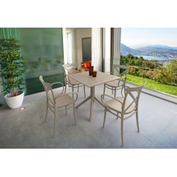 SKY KVADRATISK CAFEBORD 70-80 CM