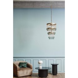 ERIE 6922 LOUNGEBORD I marmor og tr.