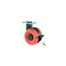 PLASTIC HJUL GR�NNE