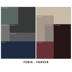 FENIX MED GTE FENIX NTM LAMINAT NANO OVERFLADE - MED MDF KERNE