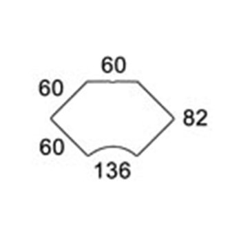 60x60 FLEX BORDPLADE