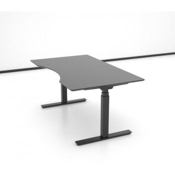 FLOW HVE SNKEBORD MED FIRKANTEDE BEN - 2 sjlet - inkl. bordplade