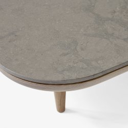 FLY SC4 LOUNGEBORD MED EG BEN OG MARMOR TOP - FLERE FARVER