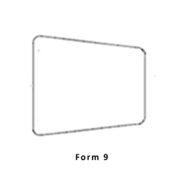 200x120CM, KONFERENCEPLADE I FLERE FARVER