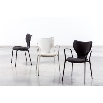 GORKA POLYAMIDE CHAIR - MED OG UDEN ARMLN