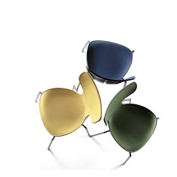 GORKA POLYAMIDE CHAIR - MED OG UDEN ARMLN