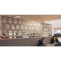 GLASSCOVER SKILLEVG I FILT