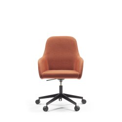 HANNA SWIWEL CHAIR - MED OG UDEN HJUL