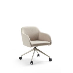 HANNA SWIWEL CHAIR - MED OG UDEN HJUL