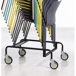 KABI CHAIR 4-LEG - MED OG UDEN HJUL