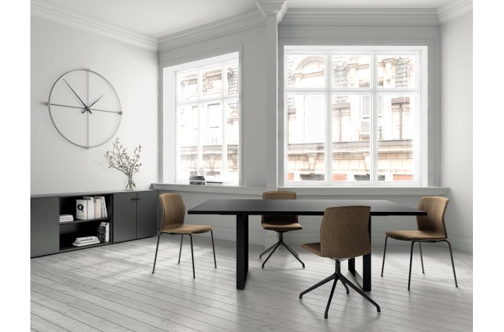 KABI CHAIR 4-LEG - MED OG UDEN HJUL