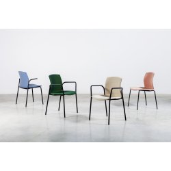 KABI CHAIR 4-LEG - MED OG UDEN HJUL