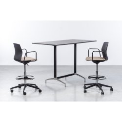KABI CHAIR - OFFICE - MED HJUL - FLERE HJDER