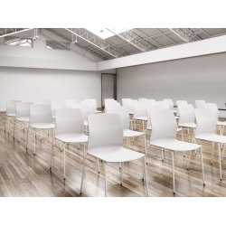 KABI CHAIR 4-LEG - MED OG UDEN HJUL