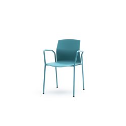 KABI CHAIR 4-LEG - MED OG UDEN HJUL