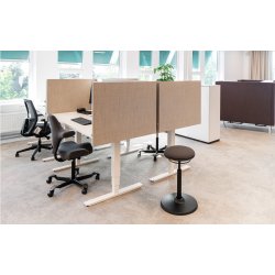 OPTIMA 30 BORDSKRM MED AFTAGELIGT BETRK / LIGE HJRNER