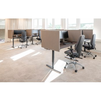 OPTIMA 40 BORDSKRM MED AFTAGELIGT BETRK / RUNDE HJRNER