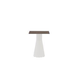 LILLE UDENDRS KVADRATISK BORD / HPL LAMINAT &amp; STEN OVERFLADE