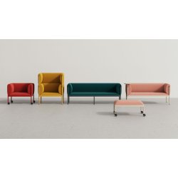 STILT LOUNGE STOL MED HJ RYG