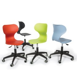 MIA ELEVSTOL DREJEBAR MED HJUL FLERE STR.