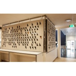 GLASSCOVER SKILLEVG I FILT