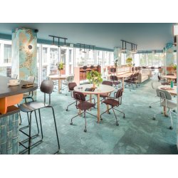 NEW SCHOOL STOL MED HJUL, LAV