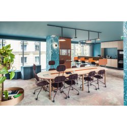 NEW SCHOOL STOL MED HJUL, LAV