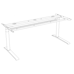 QUADRO HVE SNKEBORD - Med LINAK motor 