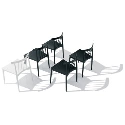 SMILE STOL - FLERE MODELLER - FLERE FARVER