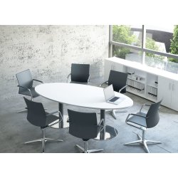 MDEBORD MED SJLEFOD / OVAL