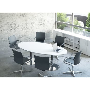 MDEBORD MED SJLEFOD / OVAL