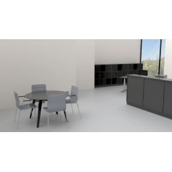 SPIDER KANTINEBORD RUND - Bordplade strrelse : 100 - : 200 cm