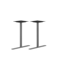 BORDSTEL MED T-BEN - Passer til bordplade fra 120x60 - 240x100 cm - 72 cm hjt