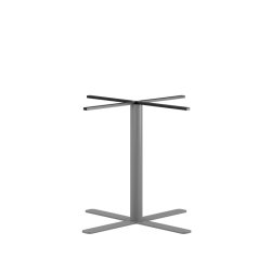 SJLESTEL MED KRYDSFOD - 65x65 cm - 72 cm hjt