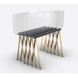 UCHIWA GULV SKRMVG MED HJUL 