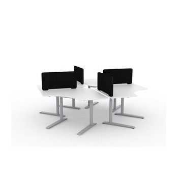 GRUPPE HÆVESÆNKESTEL MED PLADE