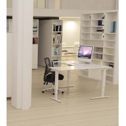 CONSET 501-43 HVE SNKEBORD - 2 sjlet, Inkl. bordplade