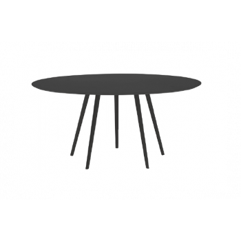 RUNDE BORDE MED LINOLEUM OVERFLADE