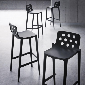 BARSTOLE MED RYGLÆN