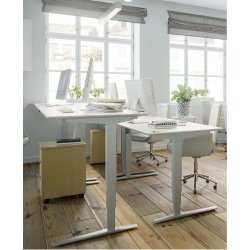 CONSET 501-43 HVE SNKEBORD - 2 sjlet, Inkl. bordplade